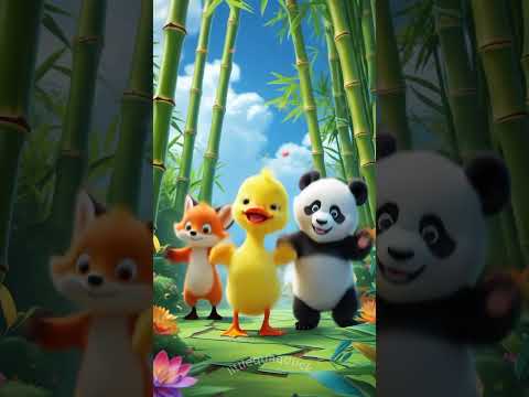 🦆✨💃🏻😊😎🦆🐼🦊🐼🦊let's dance.. #duckstory #funny #cute #duck