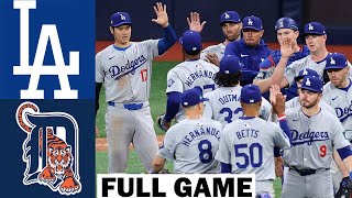 LA Dodgers vs Detroit Tiger [FULL GAME] July 13, 2024 - MLB Highlights | MLB Season 2024