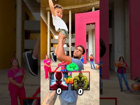 Homem aranha ou hulk? #shorts