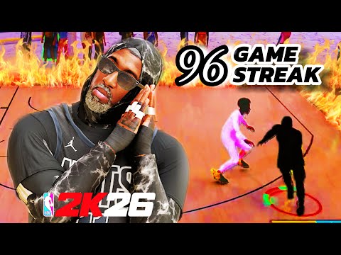 I PULLED UP ON A 96 GAME STREAK ON NBA2K26- THIS GAME WAS CRAZY!