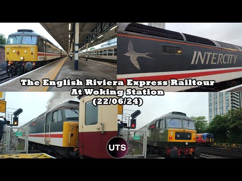 'The English Riviera Express' Railtour At Woking Class (22/06/24)