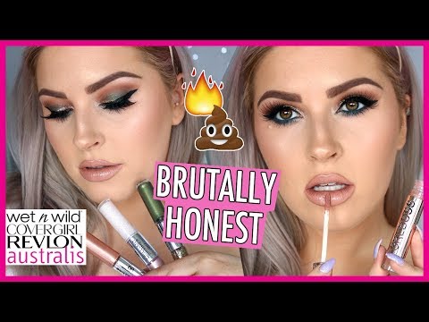 FULL FACE of DRUGSTORE FIRST IMPRESSIONS ?? Hot or Not""