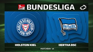 Holstein Kiel vs. Hertha BSC | Matchday 14 — Bundesliga 2 2025/26