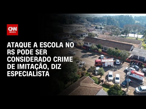 ​Ataque a escola no RS: Caso pode ser considerado crime de imitação, diz especialista | LIVE CNN