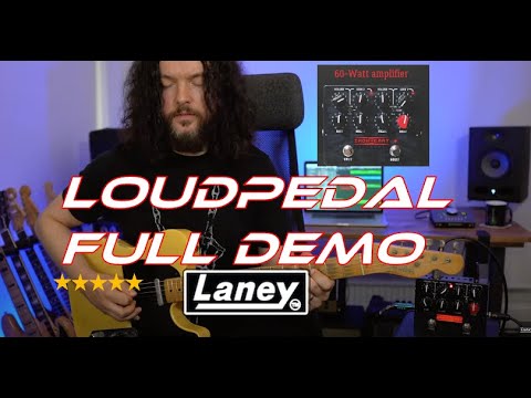 Laney IRONHEART FOUNDRY - LOUDPEDAL Full Demo  | with Micky Crystal