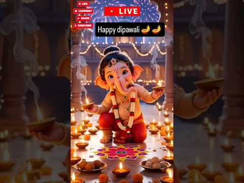 #happy dipawali 🪔| बप्पा के संग रोशन हुई दिवाली 🪔 #happydipawali #ganpatibappa