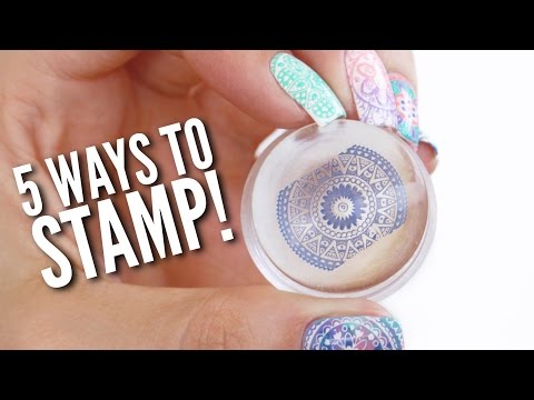 Upload mp3 to YouTube and audio cutter for 5 Different Ways To Use A Nail Stamper! download from Youtube