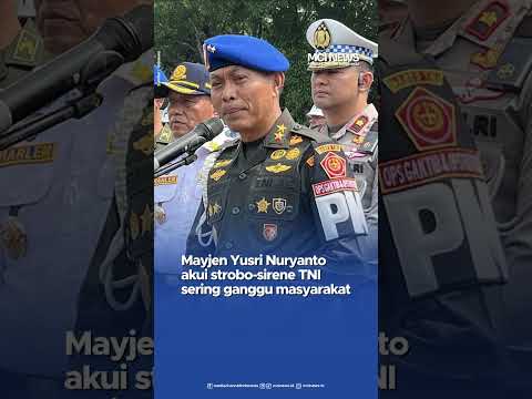 Video thumbnail Strobo dan Sirene Akan Ditertibkan TNI Bukan untuk Semua Kendaraan