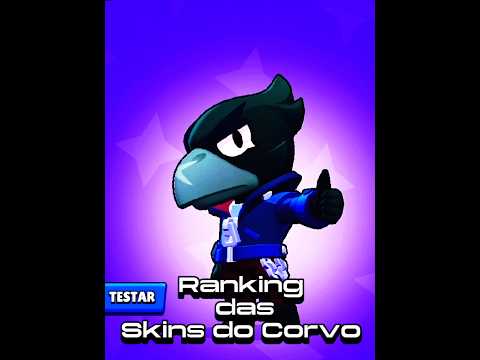 Rankeando Skins do Corvo 🔥 #brawlstars