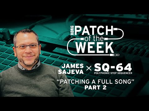 POTW 150: Patching a full song part 2: Modular Bass via SQ-64 CV Out on Part B