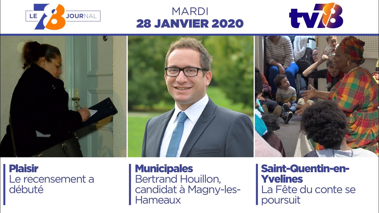 7/8 Le Journal. Edition du mardi 28 janvier 2020