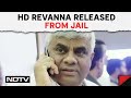 HD Revanna Released  | JDS Leader HD Revanna Released From Jail Day After Bail In Kidnapping Case
