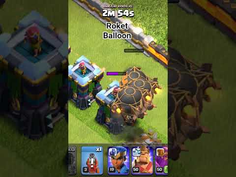 #coc #gaming #roket balloon V/S Archer 🏹#subscribe #best #gaming #shorts #viral #trend #trending