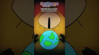 Mari Kita Menjadi Aneh #gravityfalls #animation #billcipher #shorts