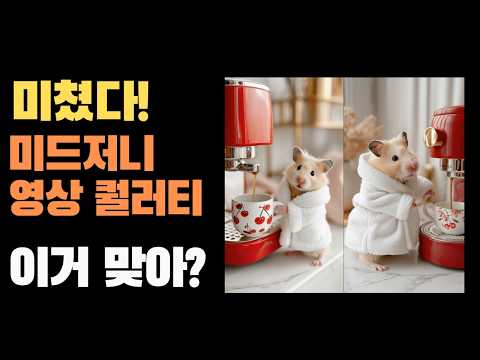 대박 업데이트! 미드저니 AI 영상 생성 이제 클릭 한번에 가능해졌어요!
