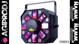 ADJ American DJ STINGER II Three-in-One Effect Light in action - learn more