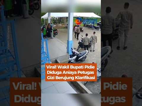 Viral Wakil Bupati Pidie Diduga Ani4ya Petugas Gizi Berujung Klarifikasi