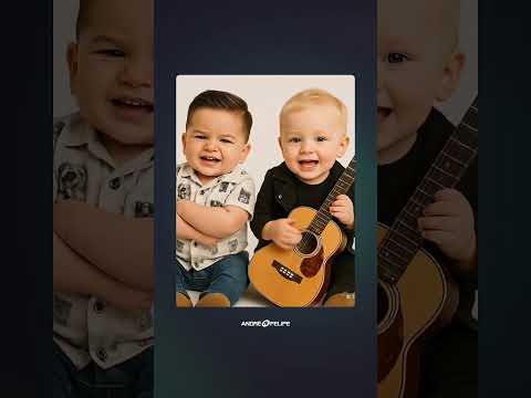 E aí gostaram da nossa versão Bebê 👶😂#andreefelipe