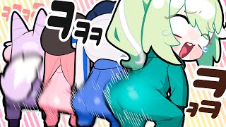 엉덩이가 큰 클리셰는 내가 좋댔어