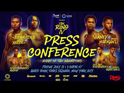 LIVE | Riyadh Season Press Conference – November Card