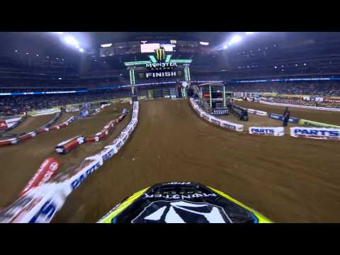 GoPro HD: Ryan Villopoto Main Event 2013 Monster Energy Supercross from Houston 
