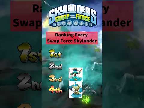 Water - Ranking Every Skylander From Swap Force Top 32 #skylanders #waterskylanders #swapforce