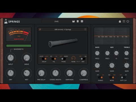 Springs iOS / iPad Demo (AUv3) - AudioThing