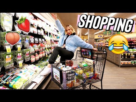 grocery shopping with alisha!! vlogmas day 9
