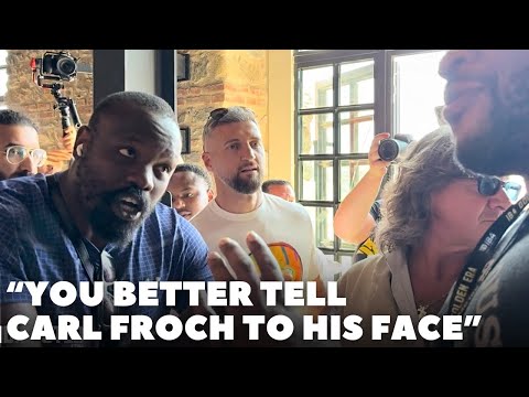 “YOU BETTER CONFRONT CARL FROCH RIGHT NOW” Derek Chisora TELLS JARRELL MILLER  | ANTHONY JOSHUA BEEF