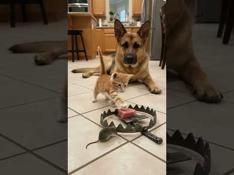 Will It Press the Trap? Don’t Blink… #slowmotionpaw #trapwatch #shortclip