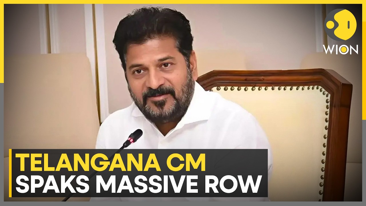 Political Storm Over Revanth Reddy's Remarks On Engineering Grads | WION News