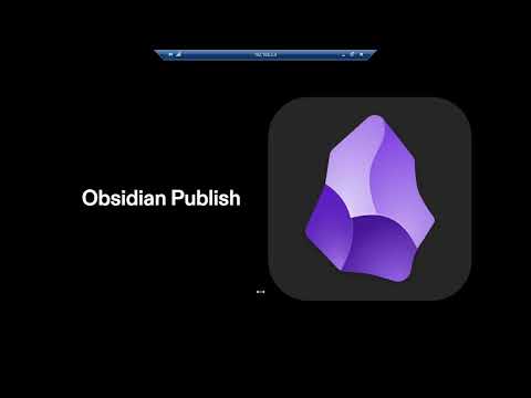 Obsidian Publish Master Class in Obsidian.