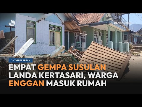 Empat Gempa Susulan Landa Kertasari, Warga Enggan Masuk Rumah - Coffee Break JETV (18/9/24)