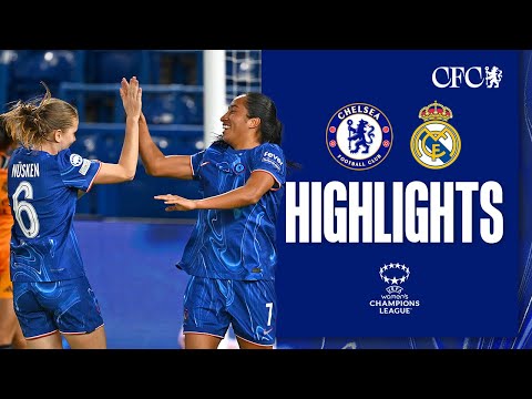 Chelsea Women 3-2 Real Madrid Femenino | | HIGHLIGHTS & MATCH REACTION | UWCL 24/25