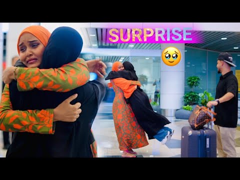 UGBAAD ALI OO XAALADA KU XUMAATAY MARKAN SURPRISE UGU DHIGEY SAFARKA…!!!😱🥺