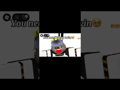 You need hug don’t you twin💔…. #roblox #robloxedit #memes #shorts #shortvideo #murderdronestheory