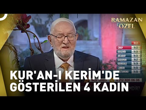 Kur'an ı Kerim'de Model Gösterilen 4 Kadın | Necmettin Nursaçan'la İftar Saati