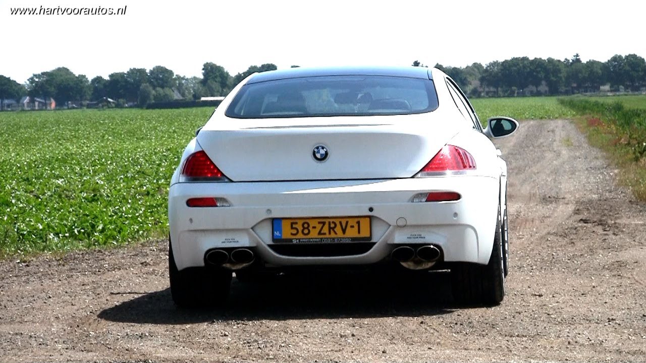 Bmw m6 exhaust sounds #7