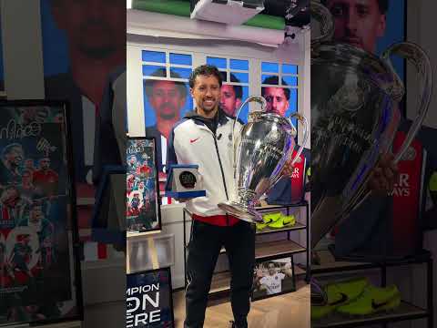 Welcome to Marquinhos’ museum: 500 matches full of history and passion in the colors of PSG ❤️💙