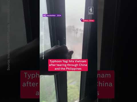 Typhoon Yagi hits Vietnam after tearing through China and the Philippines