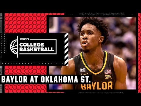Adam Flagler SHOWERS 7 3PM as Baylor Bears escape OSU Cowboys in OT | Full Game Highlights video clip