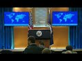 LIVE: U.S. State Department press briefing  - 41:40 min - News - Video
