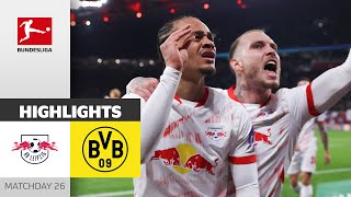 Xavi & Co. Beat BVB! | RB Leipzig — Borussia Dortmund 2-0 | Highlights | MD 26 – Bundesliga