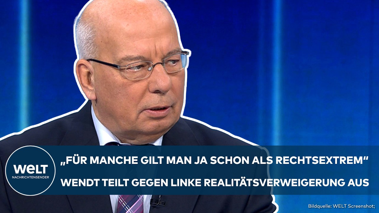 DEUTSCHLAND: "Muss man auch sagen dürfen" Wendt empört! Klartext zu Migration und Kriminalität