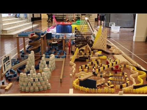 Brattleboro Domino Toppling 7 - 29,440 Dominoes