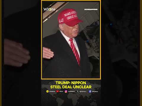 Trump: We Haven't Seen Final Nippon Steel Deal Yet | WION Shorts