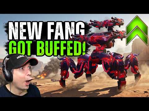 NEW Robot FANG even MORE POWERFUL on the Live Server! War Robots