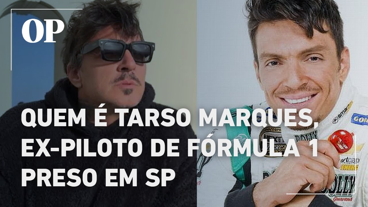 Quem é Tarso Marques, ex-Fórmula 1 preso em SP com Lamborghini de R$ 1,3 milhão em dívidas