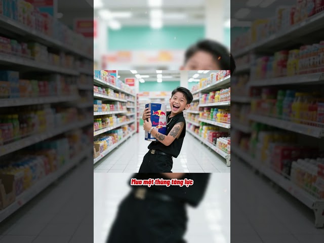 Câu Chuyện Duy Rủ Đại Ca Uống Tăng Lực 😋😭 #shorts   #vuive   #haihuoc   #giaitri