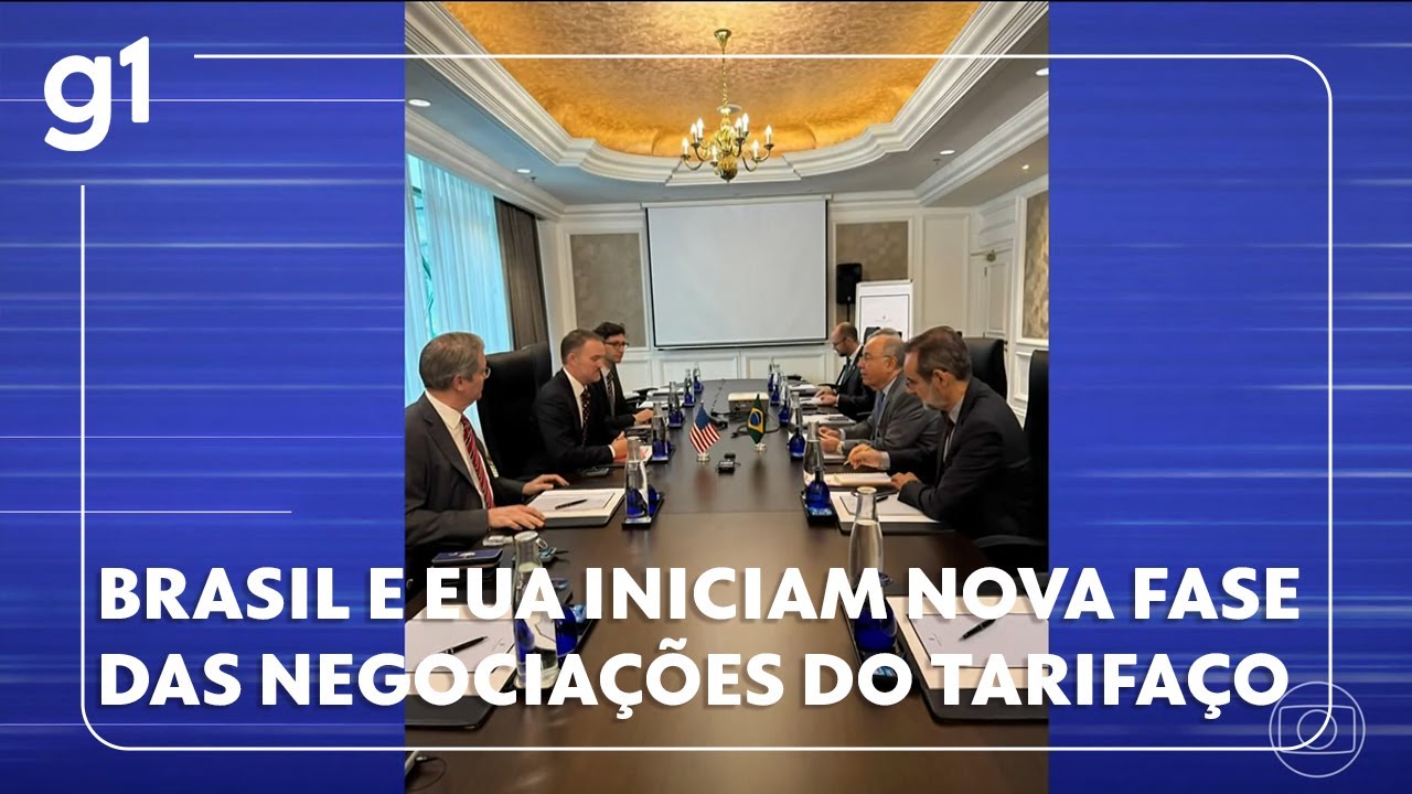 Brasil e Estados Unidos iniciam negociação para reduzir o tarifaço sobre produtos exportados